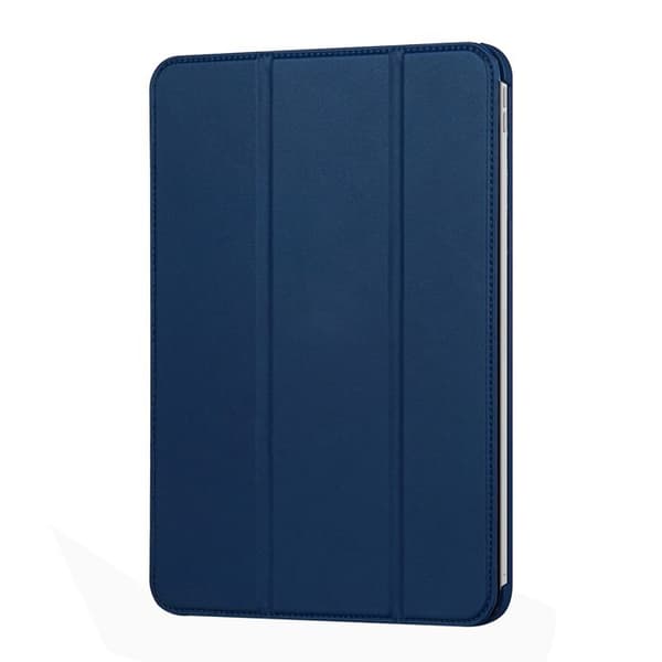 Folio Etui Tri-Fold Slim för iPad Air 10.9 / 11" i Texturerad Silikon Decoded Blå Blå