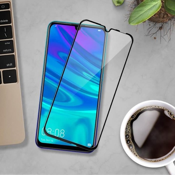 Näyttökalvo - AVIZAR - Huawei P Smart 2019 - Honor 10 Lite - Karkaistu lasi - Erittäin ohut - Naarmuuntumaton Svart