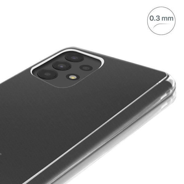 Samsung Galaxy A13 4G fodral - AVIZAR - Mjuk - Genomskinlig - Ultratunt Transparent