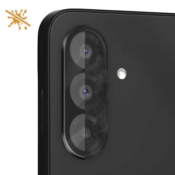 Hærdet Glas Kamera til Samsung Galaxy A26 Ridsefast Sort Svart