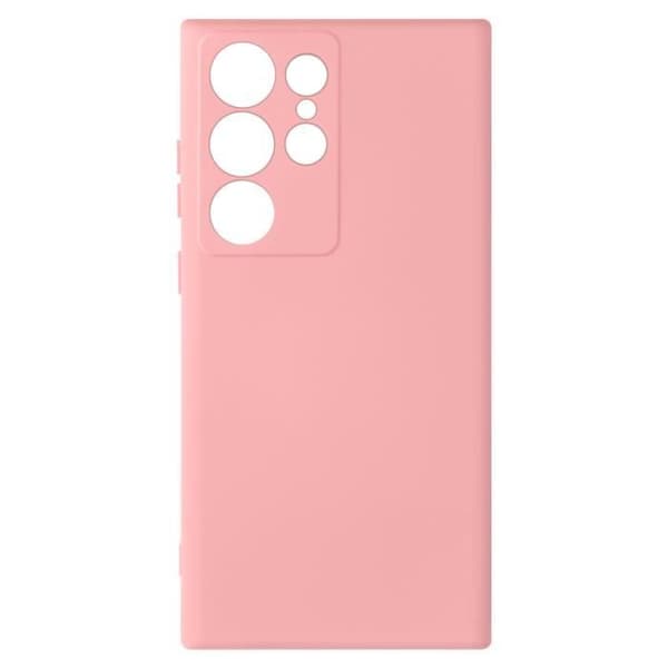 Coque - Snabbt skydd - Samsung Galaxy S23 Ultra - Halvstyv - Silikon - Rosa Rosa