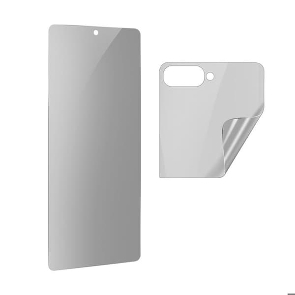 Skærmbeskyttelse til Galaxy Z Flip 8 Indvendig / Udvendig Anti-spion Sort Svart