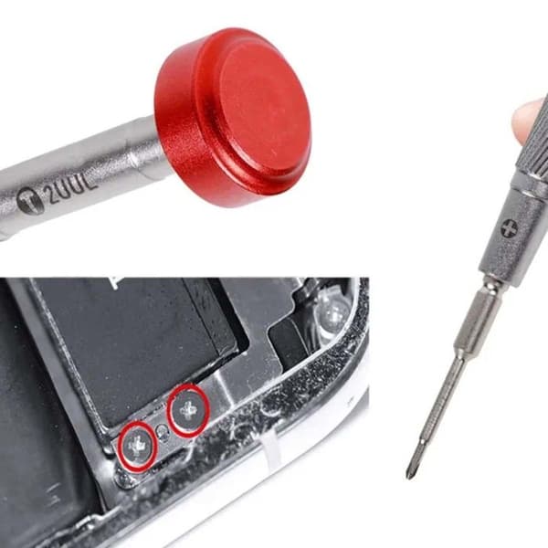 Tarkkuusruuvimeisseli Phillips 1.5 mm älypuhelimille ja tableteille 2UUL Hopea Grå