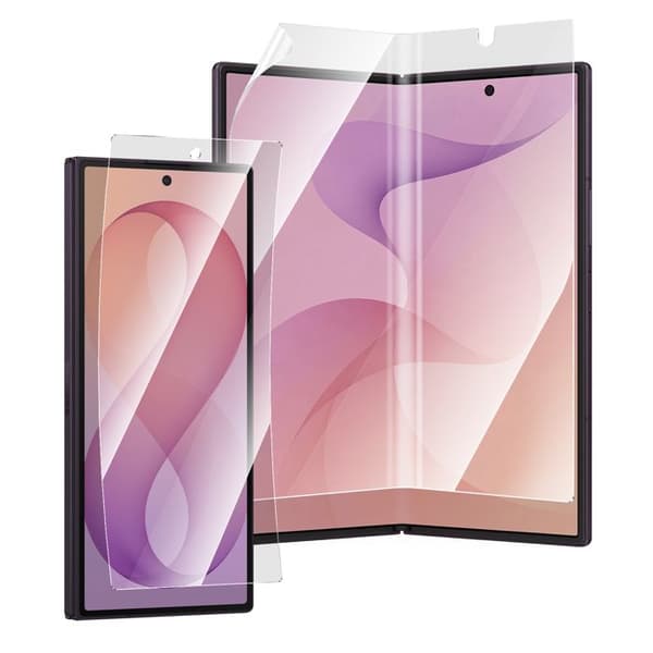 Heltäckande Skärmskydd för Galaxy Z Fold 8 Ultra iMak Transparent Vit