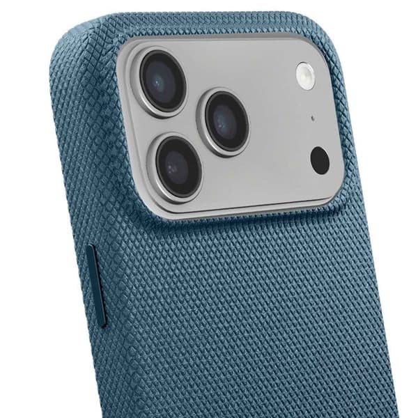 MagSafe-kuori - NATIVE UNION - iPhone 17 Pro Max - Iskunkestävä - Teksturoitu - Sininen Blå