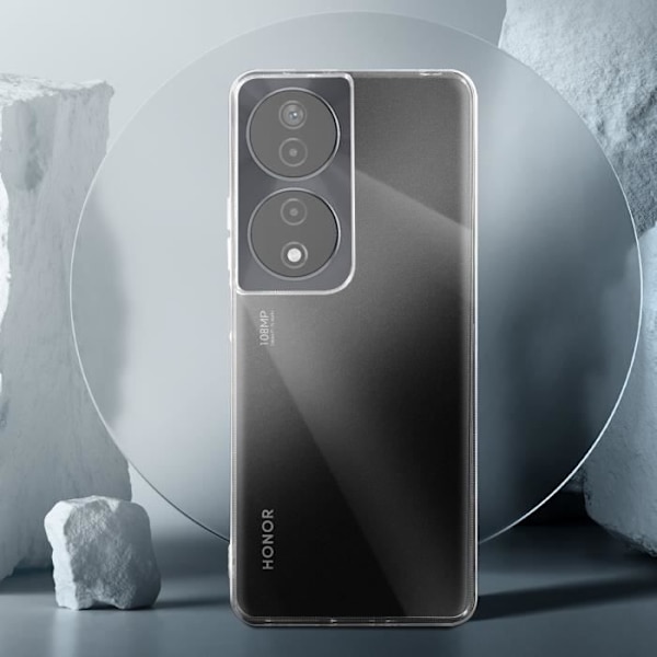 Fodral för Honor 90 Smart Soft Silikon Ultratunn Design 1 mm Jaym Transparent Transparent
