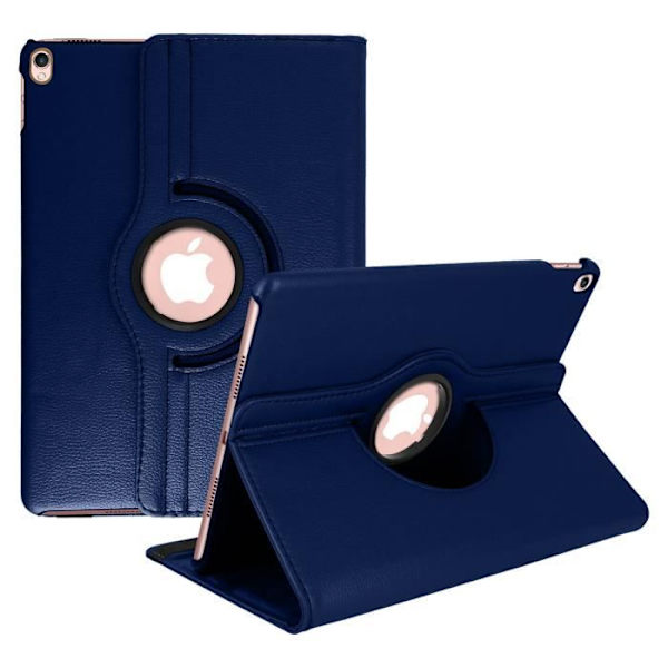 Etui - AVIZAR - iPad Air 2019 / Pro 10.5 - 360° roterende stativ - Night Blue - Fuld beskyttelse Midnattsblå
