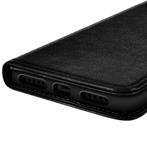 Etui til iPhone 14 Plus - Zanaé - Sort - Vandret Støtte - Magnetlås Svart