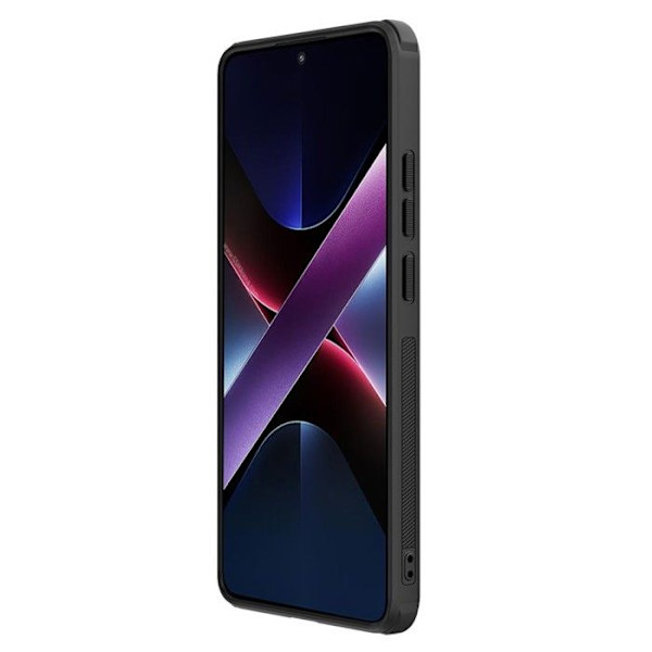 Cover til Poco X7 Pro 5G - TPU+PC, Sort Svart