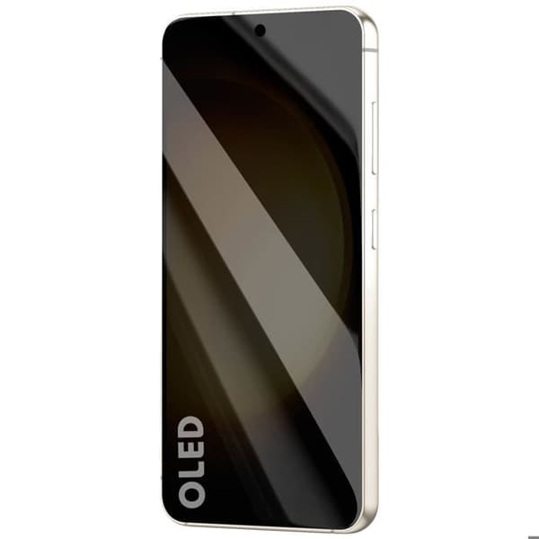 Komplett OLED-skärm för Galaxy S23 med beige ram Beige