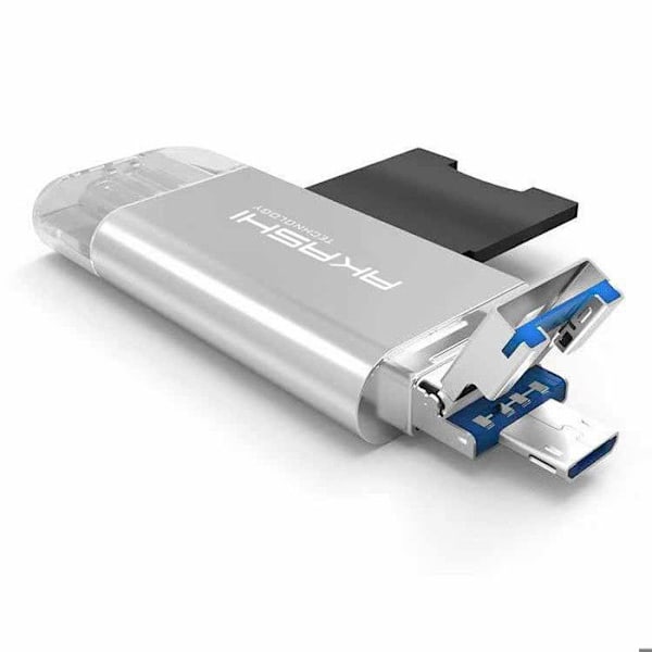 SD / Micro SD kortlæser 3 i 1 AKASHI ALTSDREADER 3 I 1