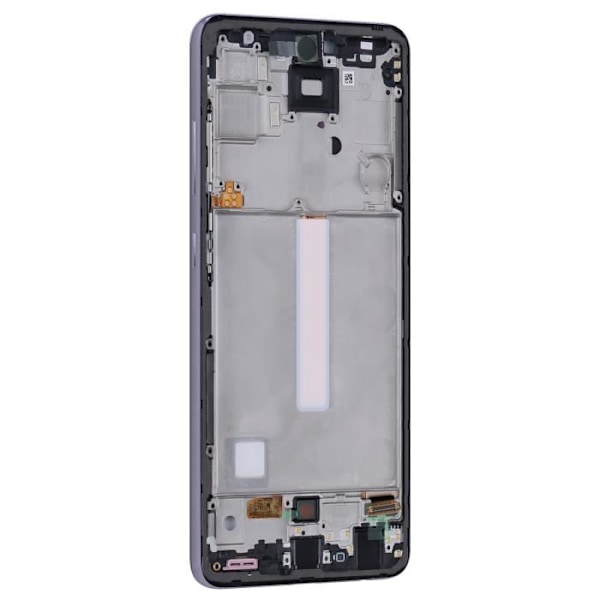 Komplett OLED-skärmblock för Samsung Galaxy A52s Touch Glass-chassi Lila Lila