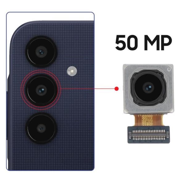 Hovedkamera bagpå til Samsung Galaxy A25 5G 50MP Sort