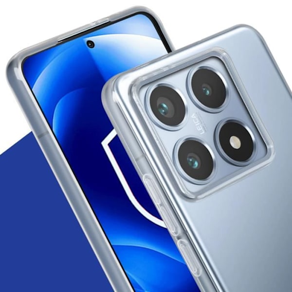 Xiaomi 14T Pro: Pehmeä ja Ohut 3mk Läpinäkyvä Silikoni Kuori Transparent