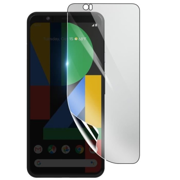 Näytönsuoja - 3MK - Google Pixel 4 XL - Iskunkestävä Hydrogeeli - Naarmuuntumaton - Läpinäkyvä Transparent