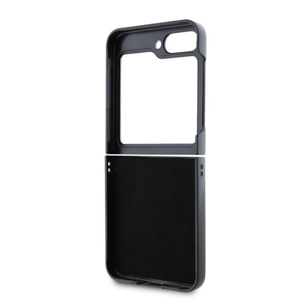 Coque - DKNY - Galaxy Z Flip6 - Elegant - Mønstre med tern og striber - Skridsikker Grå