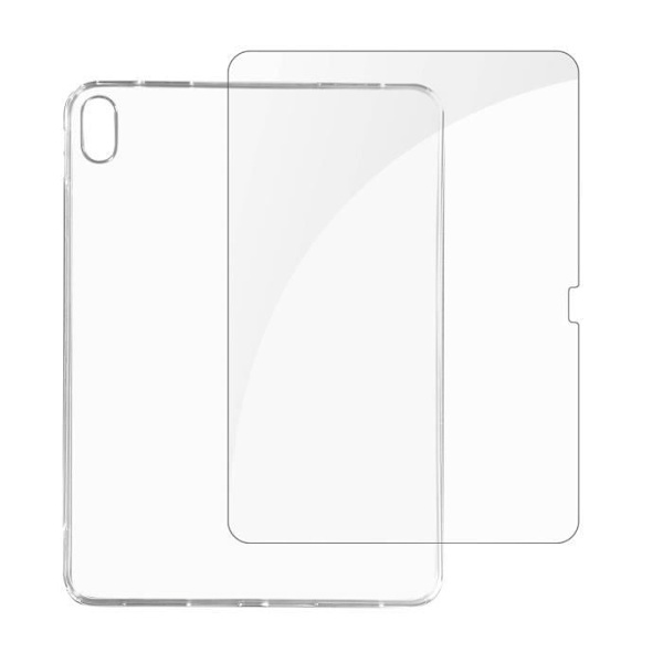 Blødt etui + iPad 10 2022 beskyttelsespakke i glas