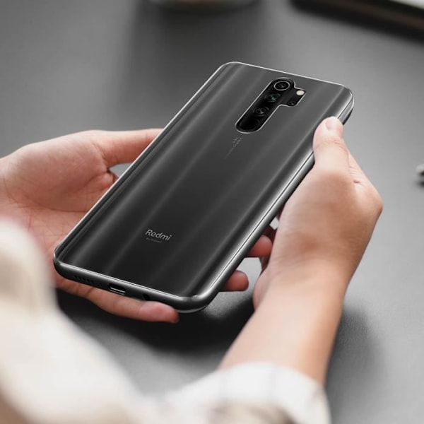 Filmit Xiaomi Redmi Note 8 Pro Protection Etuosa Takaosa Antibakteerinen läpinäkyvä valkoinen Vit