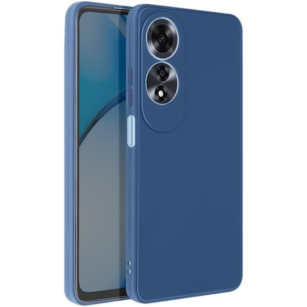 Coque för Oppo A60 Silikon Mjuk Matt Blå Natt Blå