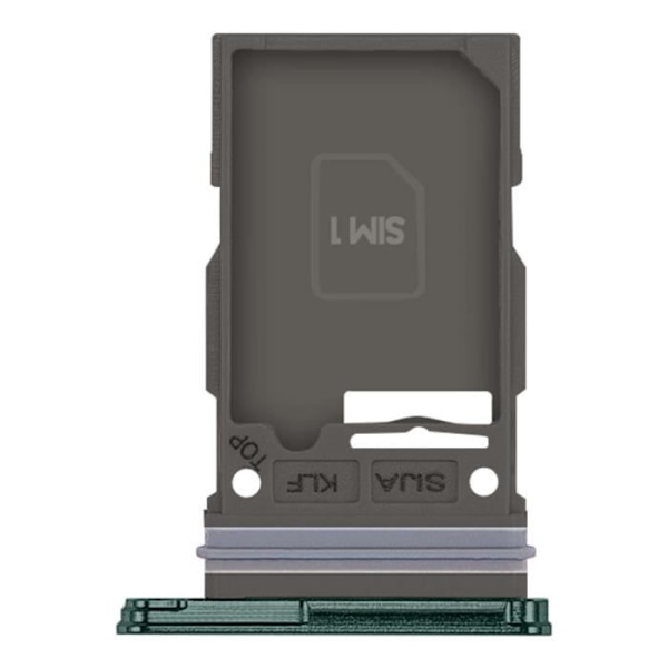 Ersättningsfack för SIM-kort - Samsung Galaxy S22 Ultra - Grön - Dual Nano SIM Grön
