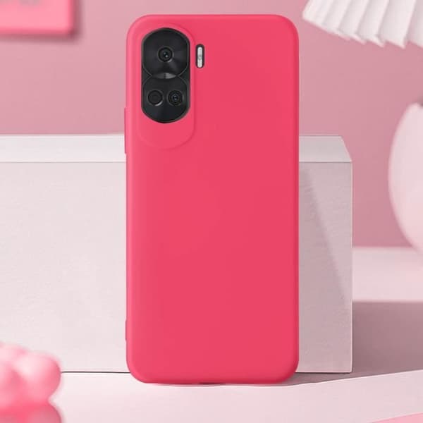 Coque til Honor 90 Lite - AVIZAR - Fast Cover - Semi-rigid - Rosa - Soft-touch Rosa