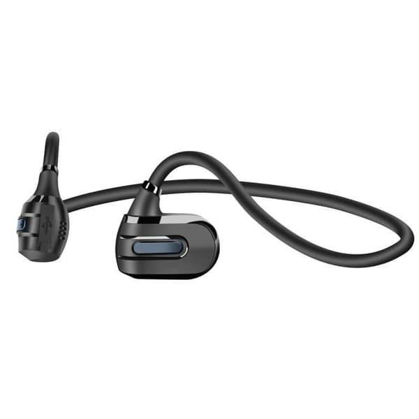 Bluetooth-hörlurar - MUVIT - Airlight - Luftledning - Inbyggd Mikrofon - Svettresistent Svart