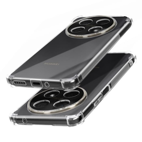 Skydd för Huawei Nova 12i Stötsäker Flexibel Förstärkta Hörn Transparent Transparent