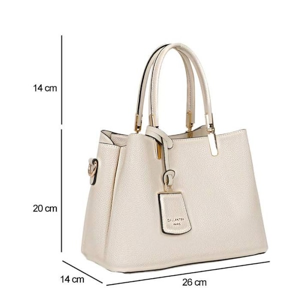 Käsilaukku - Gallantry - Kassi - Beige - Olkahihna - Vetoketju Beige