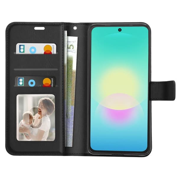 Etui til Galaxy A27 med håndledsrem og videostøtte Mayaxess Sort Svart