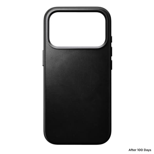 Nomad Traditional læderetui til iPhone 17 Pro – Sort Horween - NM011963858