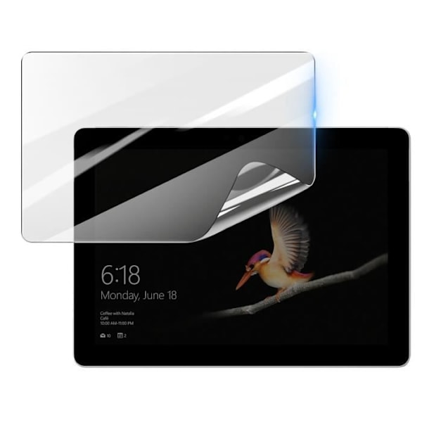 Skärmskydd - 3MK - Microsoft Surface Go 10.1 - Stötsäker Hydrogel - Reptålig - Transparent Transparent