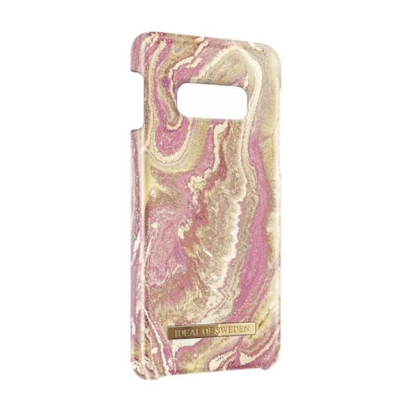 Coque - IDEAL OF SWEDEN - Samsung Galaxy S10e - Slidstærk - Elegant design - Kompatibel med trådløs QI-opladning Golden Blush