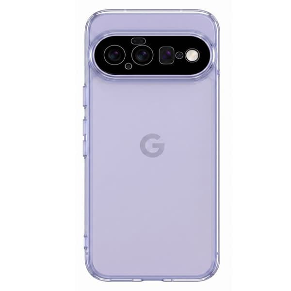 Stötabsorberande skal för Google Pixel 11 med förstärkta hörn, transparent Vit