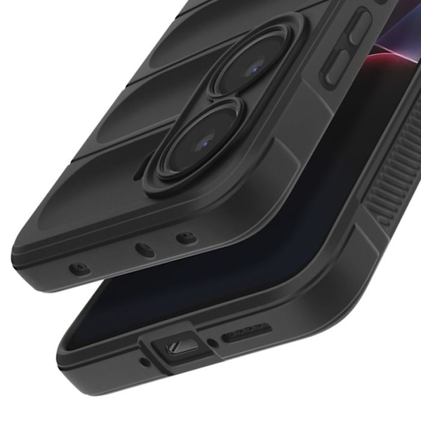 Cover til Poco X7 Pro Stødabsorbent Silikone Sort Svart