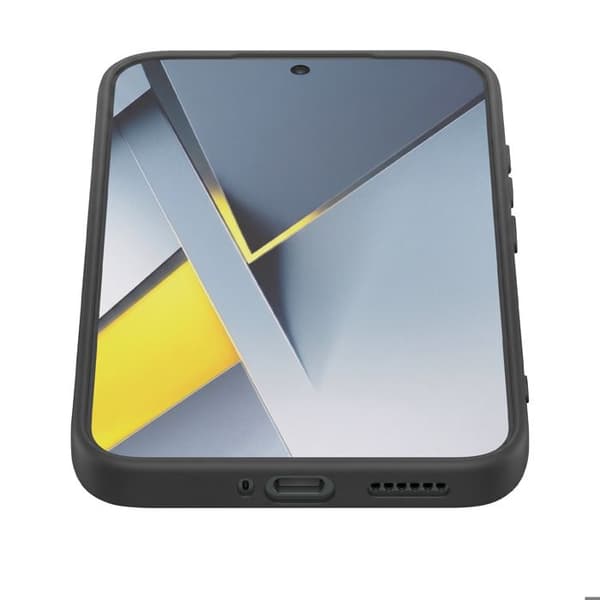 Silicone Cover til Xiaomi Poco F8 Pro med Sort Håndledsrem Svart