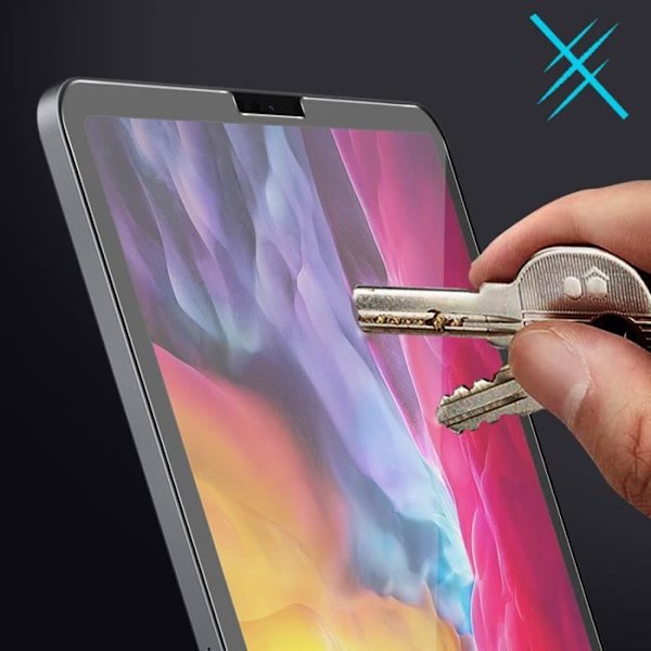 Näytönsuojakalvo - AVIZAR - iPad Pro 11 2020 - Läpinäkyvä Valkoinen - Naarmuuntumaton - Ultra-ohut