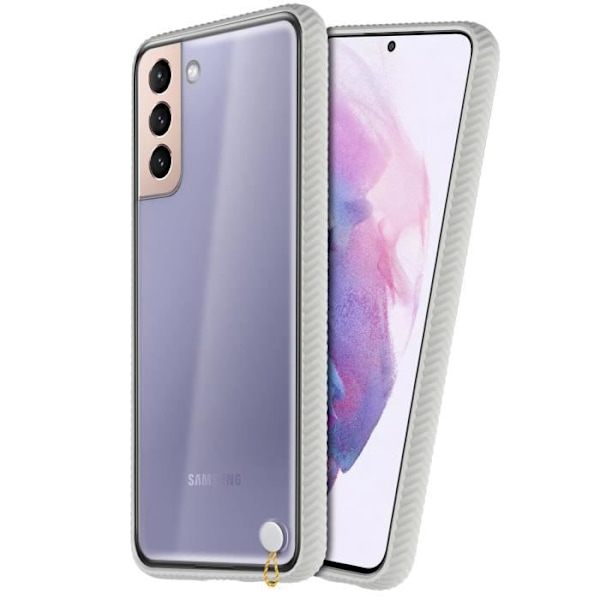 Coque - Samsung - S21 Plus - Stødabsorberende - Forstærket - Hvid Vit