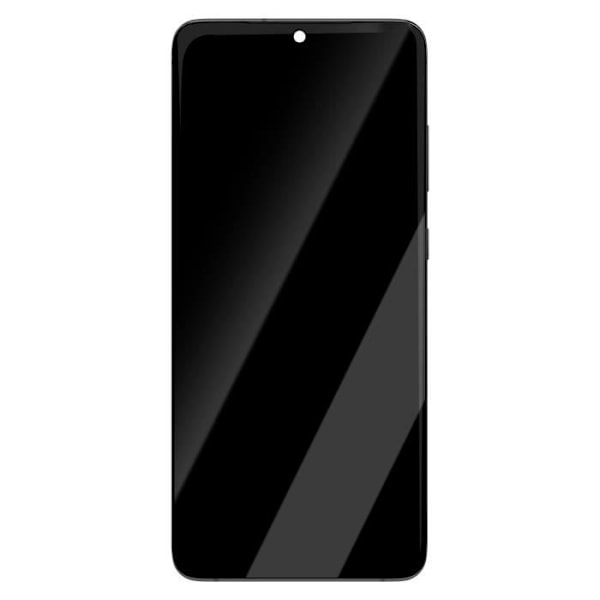 LCD-skærm AVIZAR til Samsung Galaxy S20 Ultra - Sort - Touchglas og Chassis - Hærdet glas Svart