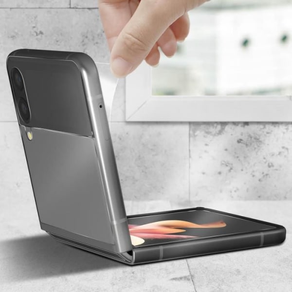 Suojakalvo - AVIZAR - Samsung Galaxy Z Flip 3 - Läpinäkyvä - Naarmuuntumaton - 5 kpl Transparent