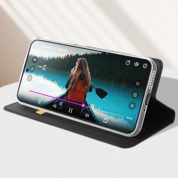 Taske til Xiaomi 14 - DUX DUCIS - Sort - Flip Card Holder Video Support Svart