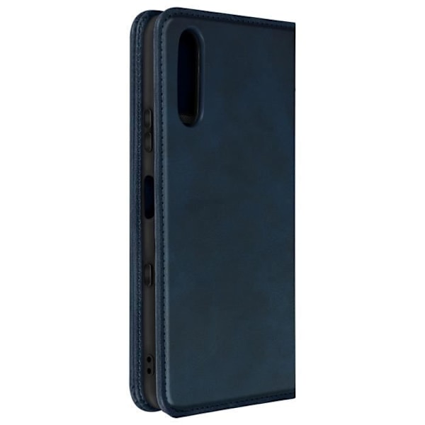Sony Xperia 10 III Etui - AVIZAR - Videostöd - Magnetstängning - Mörkblå Nattblått