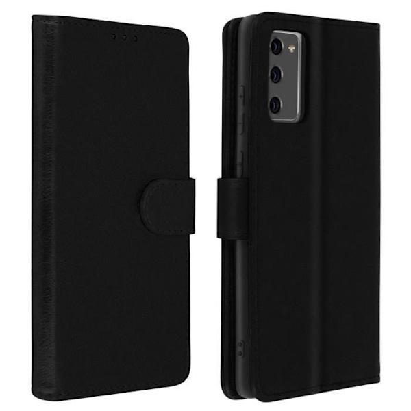 Etui för Samsung Galaxy Note 20 - Chersterfield - Heltäckande fodral - Kortfack - Videostöd - Magnetisk Svart