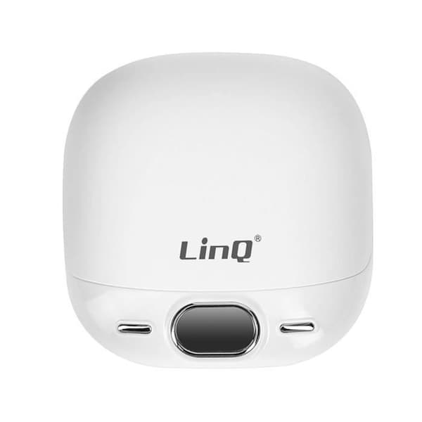 Bluetooth-hörlurar - LinQ - In-ear - Vit - Handsfree-kit - 220mAh Vit