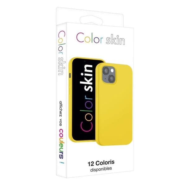 Cover - MOXIE - iPhone 15 Plus - TPU - Blød Inderside - Gul Gul