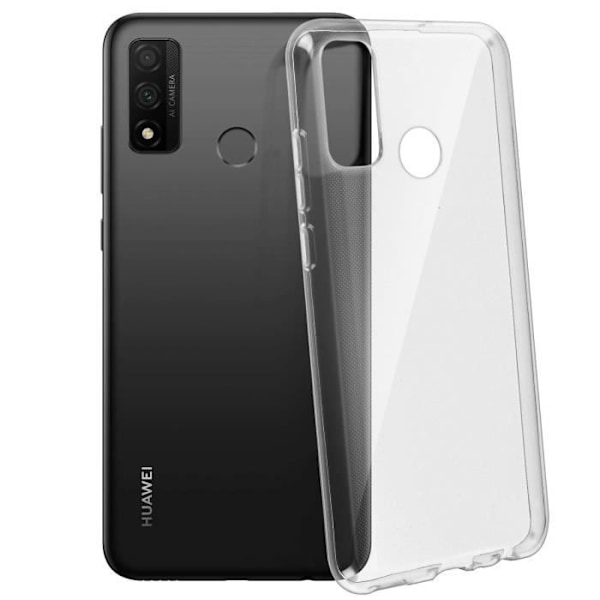 Kotelo - BIGBEN - Huawei P Smart 2020 - Joustava geelisilikoni - Erittäin läpinäkyvä - Iskunsuoja Klar vit