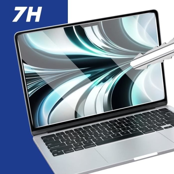 MacBook Air 2022 Film Flexible Glass 7H Hårdhet 3mk FlexibleGlass Clear
