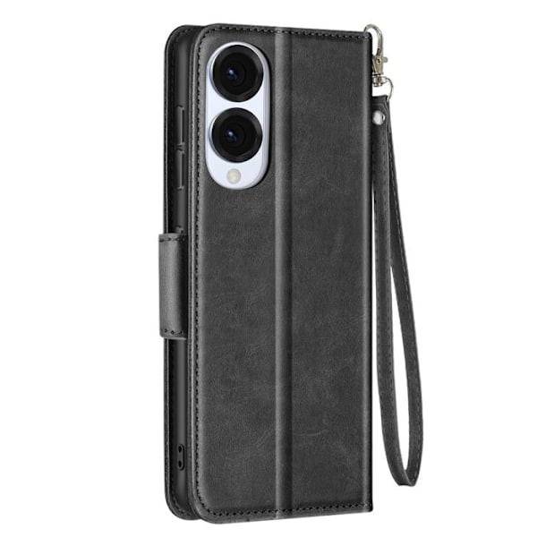 Etui för Samsung Galaxy S25 Edge Klipp med Rem Svart Svart