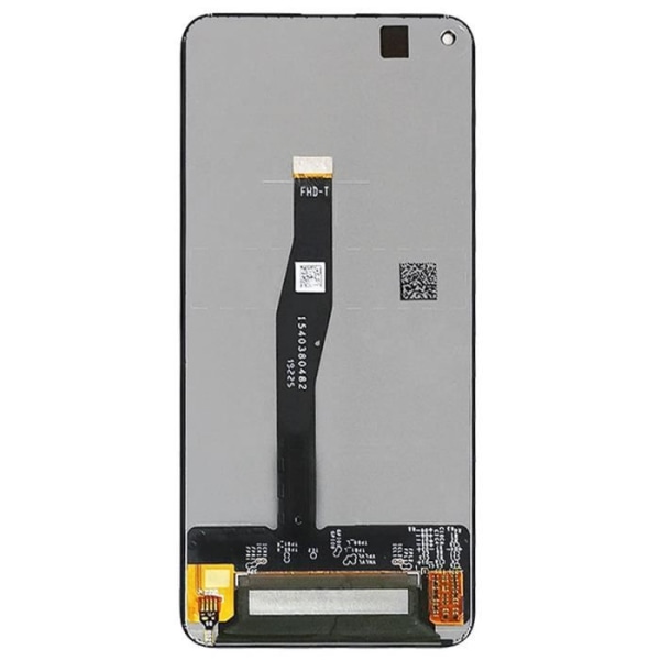 LCD-näyttö - Huawei - Nova 5T - Musta - Vaihto - Helppo asennus Svart
