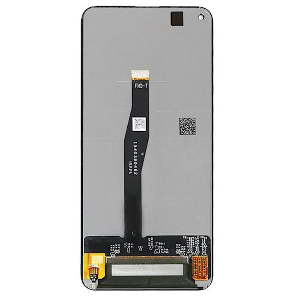 LCD-skärm - Huawei - Nova 5T - Svart - Ersättning - Lätt installation Svart