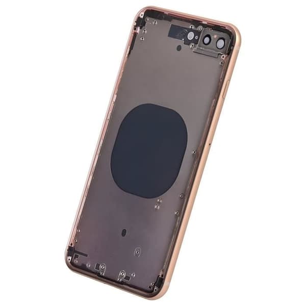 Chassi iPhone 8 Plus - AVIZAR - Guld - Enkel att byta - Hög kvalitet - 100 g Gul